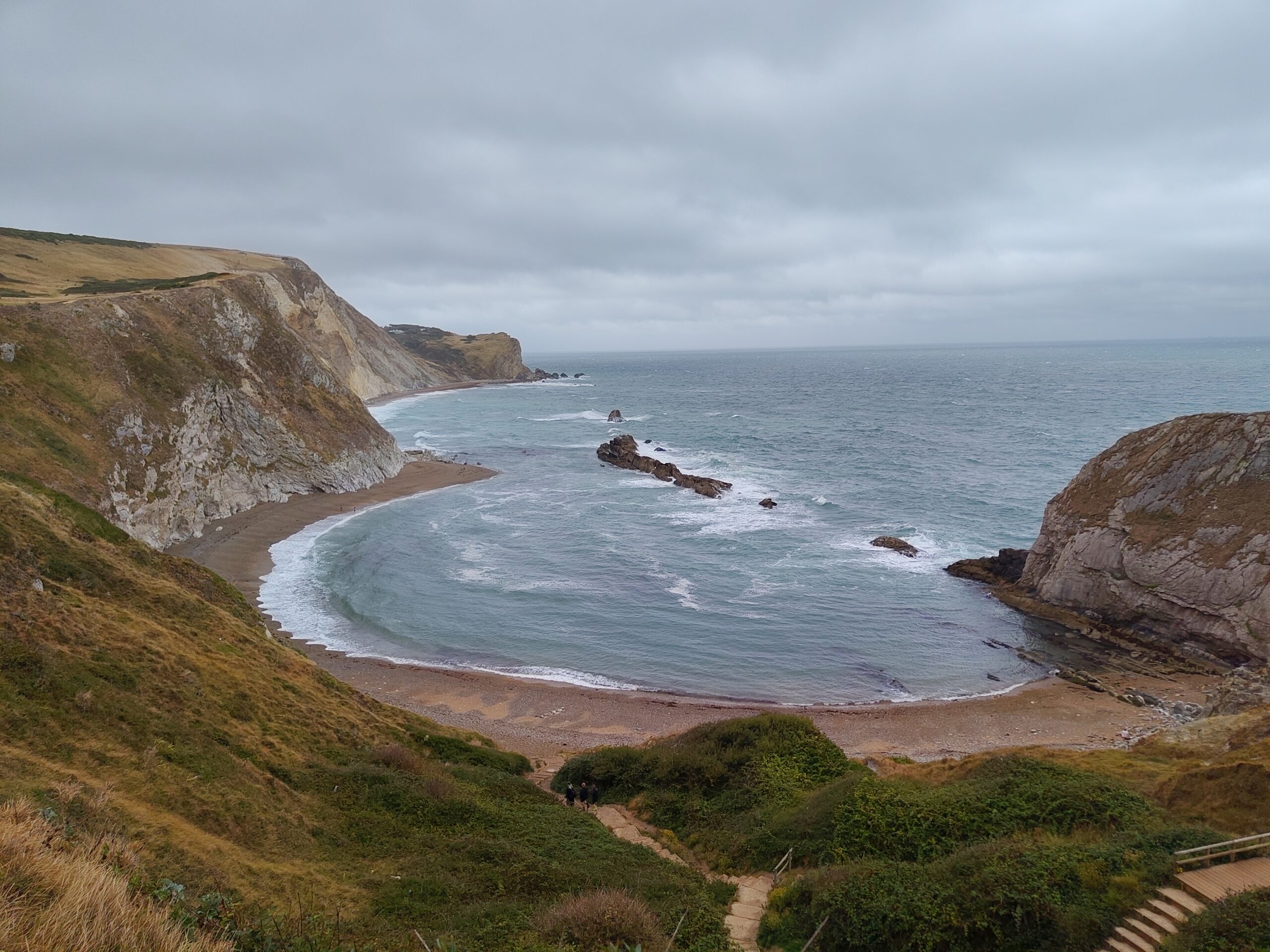 Rugged Jurassic Coast (by F. Buschbeck)